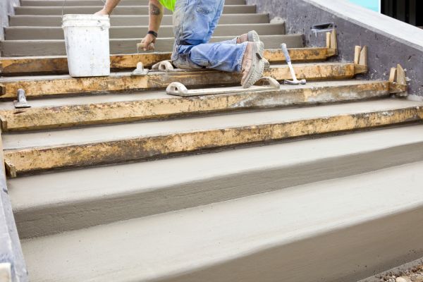 Concrete Steps Pouring in Camarillo