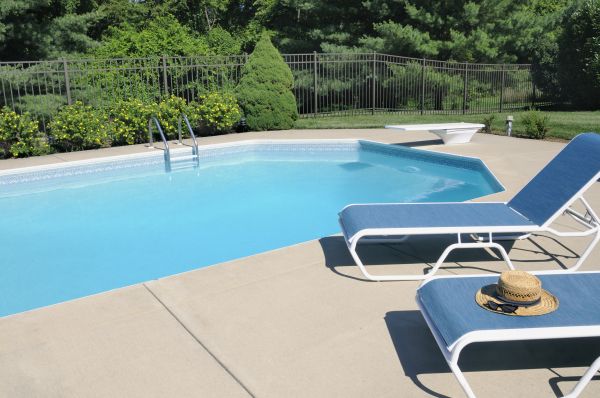 Poolside Concrete Installation in Camarillo