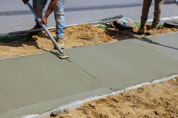 Cement Pathway Installation in Camarillo