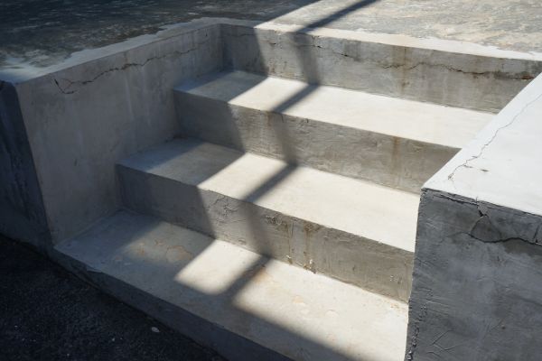 Poured Steps Installation in Camarillo