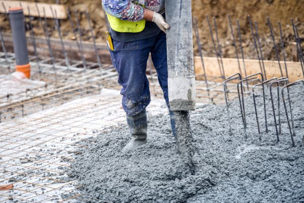 Cabin Foundation Pouring in Camarillo